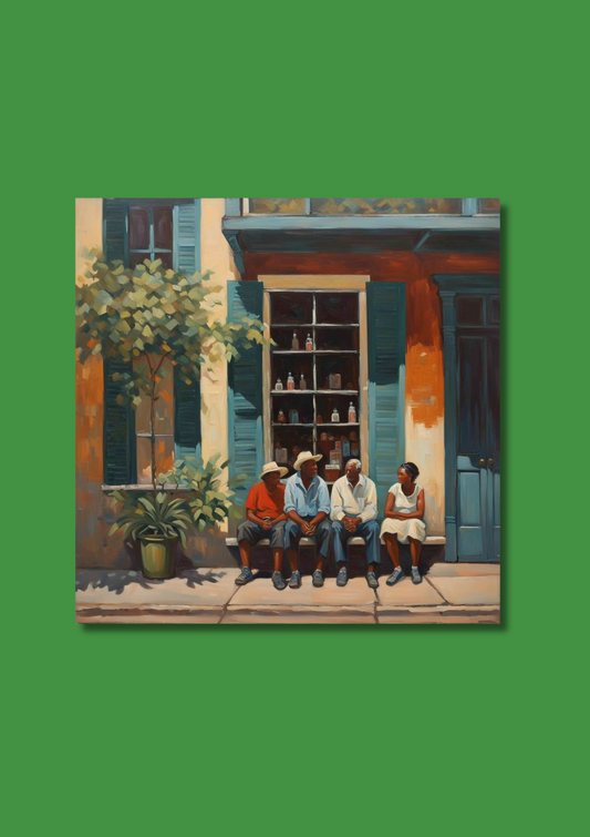 Dryades Street Print